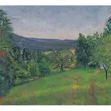 Sam Ostrowsky, Untitled (Landscape), oil on canvas