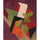 Myron Kozman, Abstraction No. 102, 1939, oil on canvas