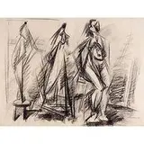 Hans Burkhardt, Untitled (Three Figures)