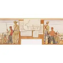 Kellogg, Idaho (Mural Study) by Jean D. Swiggett, c. 1938, watercolor on artist board, sold Dec 2000