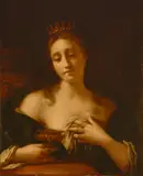 Onorio Marinari, A portrait of Artemisia, oil on canvas