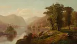 Henry W. Kemper, Anthony's Nose, oil on canvas