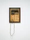 Ben Vautier, I was jealous of Beuys, 1986, Materialcollage