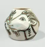 Vase aux chèvres by Pablo Picasso, 1952, Keramikvase. Höhe: 19 cm (7 ½ in.), sold May 2011