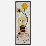 Evelyn Ackerman, Balloons mosaic, c. 1958, glass tile mosaic laid to Masonite in artist's frame