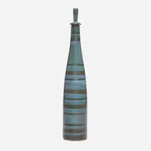 Jerome Ackerman, Bottle with stopper, c. 1954, glazed stoneware