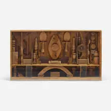 Shelton Bibbs, Untitled, c. 1970, found wood