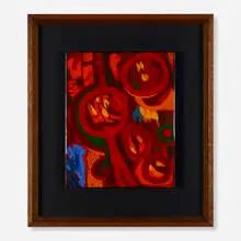 Ellamarie Woolley, Untitled (445), c. 1965-70, enameled copper