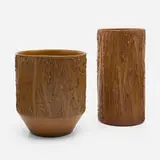 David Cressey, Planters, set of two, c. 1965, glazed stoneware