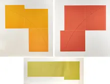 Robert Mangold, Collection of Three Works