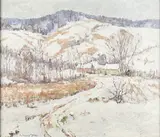 C. Curry Bohm, Untitled (Winter Landscape)