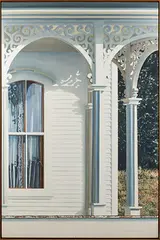 Alice Dalton Brown, Curtained Window