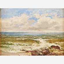 Untitled by William Trost Richards, sold Nov 2017