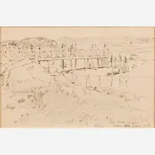 Childe Hassam, Wooden Bridge