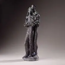 Edris Eckhardt, Conversation in a Dream,, c. 1935, unique ceramic, signed