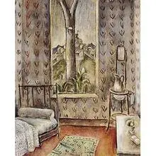 Untitled (Room Interior), by Arnold Blanch, c. 1925, oil on canvas, sold Dec 2000