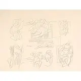 Carl Holty, Abstract Figure Studies