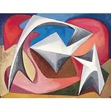 Seymour Franks, The Matriarch, c. 1947, gouache on paper