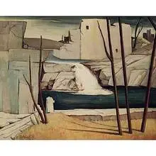 Paul Gray, Dialectical Forms, 1937, oil on canvas