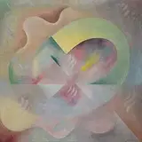 Medard Klein, Untitled (Abstraction), 1941, oil on canvas