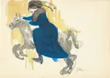 Jeanne Mammen, Frau mit Pferd