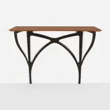Ico Parisi, Wall-mounting console table, c. 1955, brazilian rosewood, ebonized walnut
