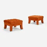 Elizabeth Garouste and Mattia Bonetti, Mars ottomans, pair