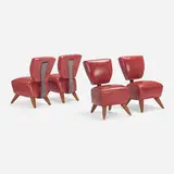 Jordan Mozer, Chairs from Fred's restaurant at Barneys New York, set of four