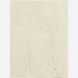 Gaston Lachaise, Untitled (Nude)