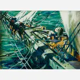 John R. Grabach, Untitled (Stowing Jibs)