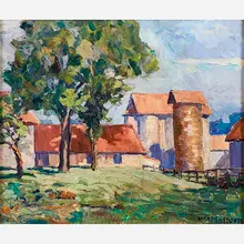 Walter Mattern, Untitled (Silos)