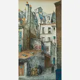 Henry Gasser, Untitled (Side Street