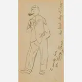 Untitled by George Grosz, Germany, sold Nov 2017