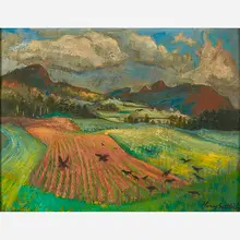 Harry Gottlieb, Untitled (Landscape)