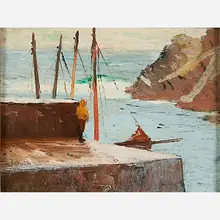 Henry B. Snell, Untitled (Seascape)