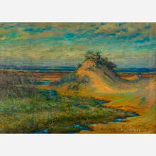 Untitled (Montauk) by William Langson Lathrop, sold Nov 2017