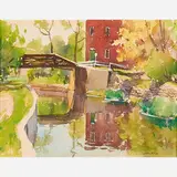 Harry Leith-Ross, Untitled (Canal Bridge