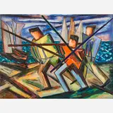 Joseph Meierhans, Three Fisherman