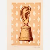 René Magritte, Oreille-Cloche (La Lecon de Musique) from Le Lien de Paille