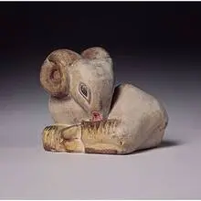 cast and painted plaster by Emmanuel Viviano, c. 1940, sold Dec 2000