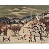 Georgina Klitgaard, Bearsville School, NY, c. 1940, oil on canvas