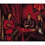 Frances Strain, Conversation, 1929, oil on canvas on board