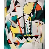 Ida Carmichael, North Country, c. 1945, oil on artist board