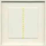 Antonio Calderara, Pittura, 1972, Öl auf Holz, im Künstlerrahmen
