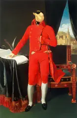 Napoleon by Zhou Tiehai, 2006, Öl auf Leinwand, sold Mar 2026