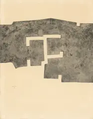 Eduardo Chillida, EUZKADI V, 1976, Radierung auf Arches-Velin