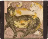 Franz Marc, Zwei Katzen