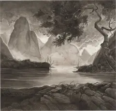 Hans Op de Beeck, Idyll, 2008, Aquarell auf Velin