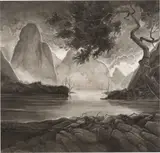 Hans Op de Beeck, Idyll, 2008, Aquarell auf Velin