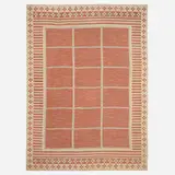 Edna Martin, Monumental flatweave carpet, c. 1950, hand-woven wool